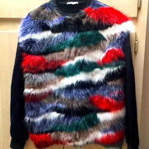 Zara Fuzzy Wuzzy sweater